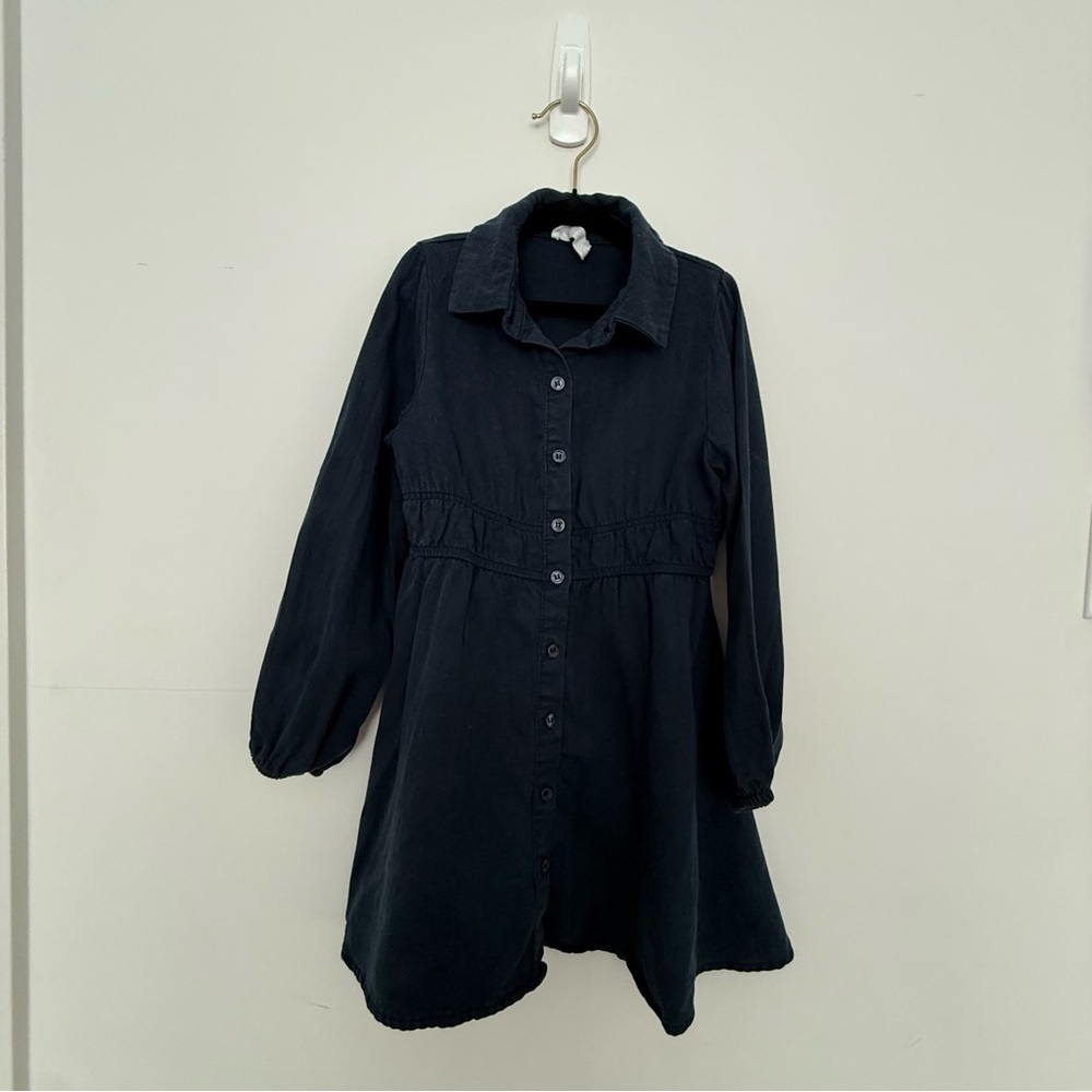 Mango Kids Stylish dark blue Dress